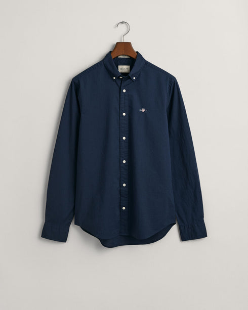 Gant Slim B/D Classic Poplin L/S Shirt Blue